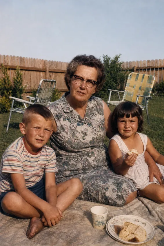 Archival Photo Color Restoration — after