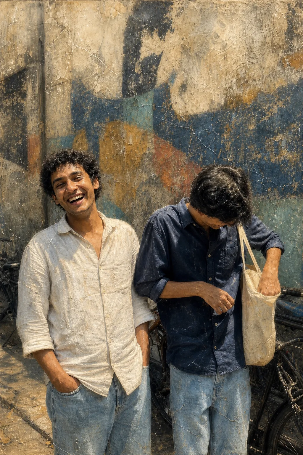encaustic palimpsest