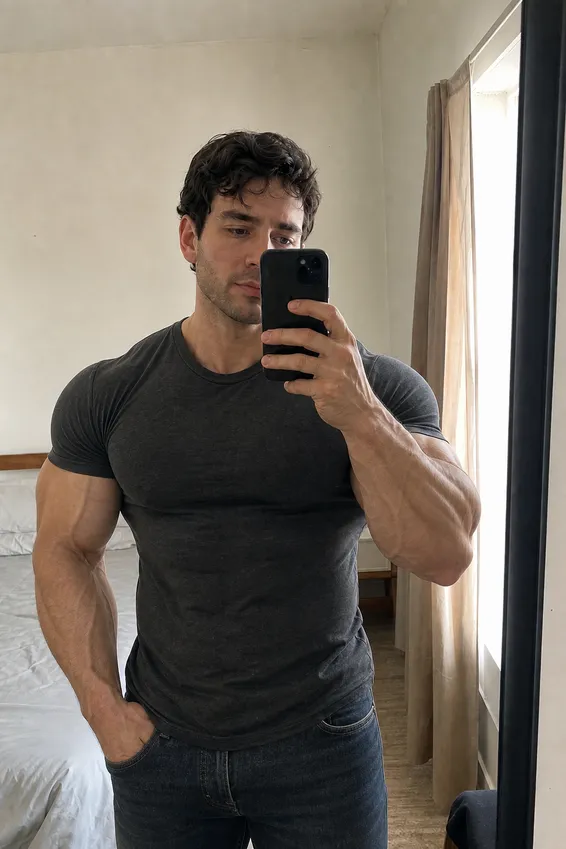 Exaggerated Super Muscular Physique, after