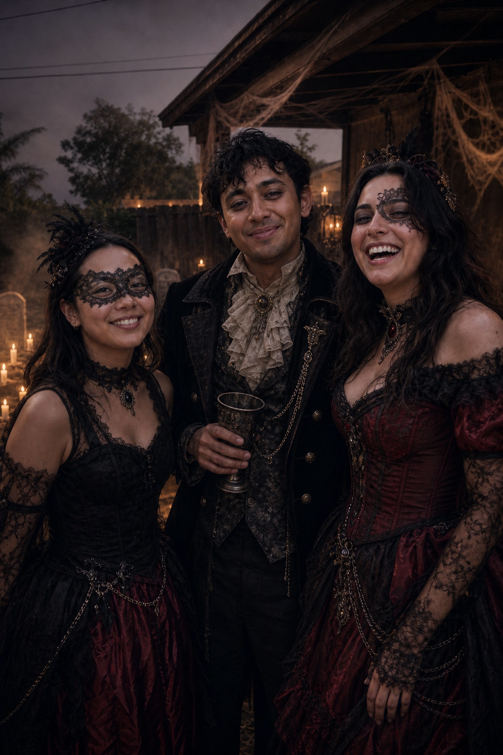 haunted masquerade makeover