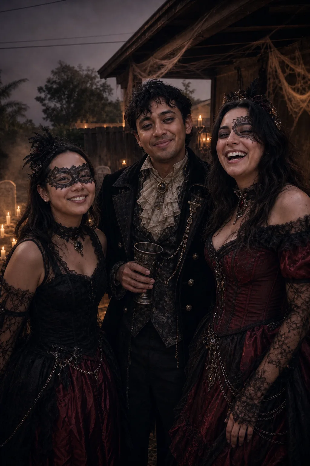 haunted masquerade makeover