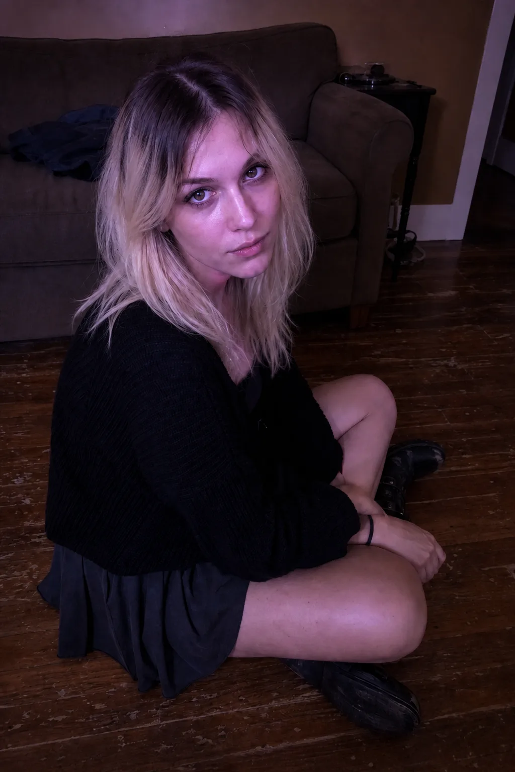 lavender direct flash glow