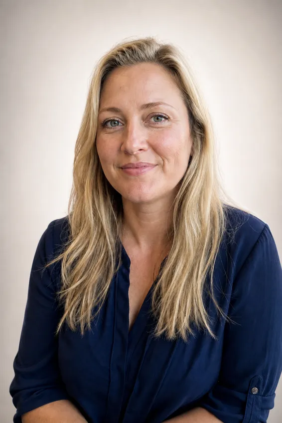 Seamless White Professional Headshot, after
