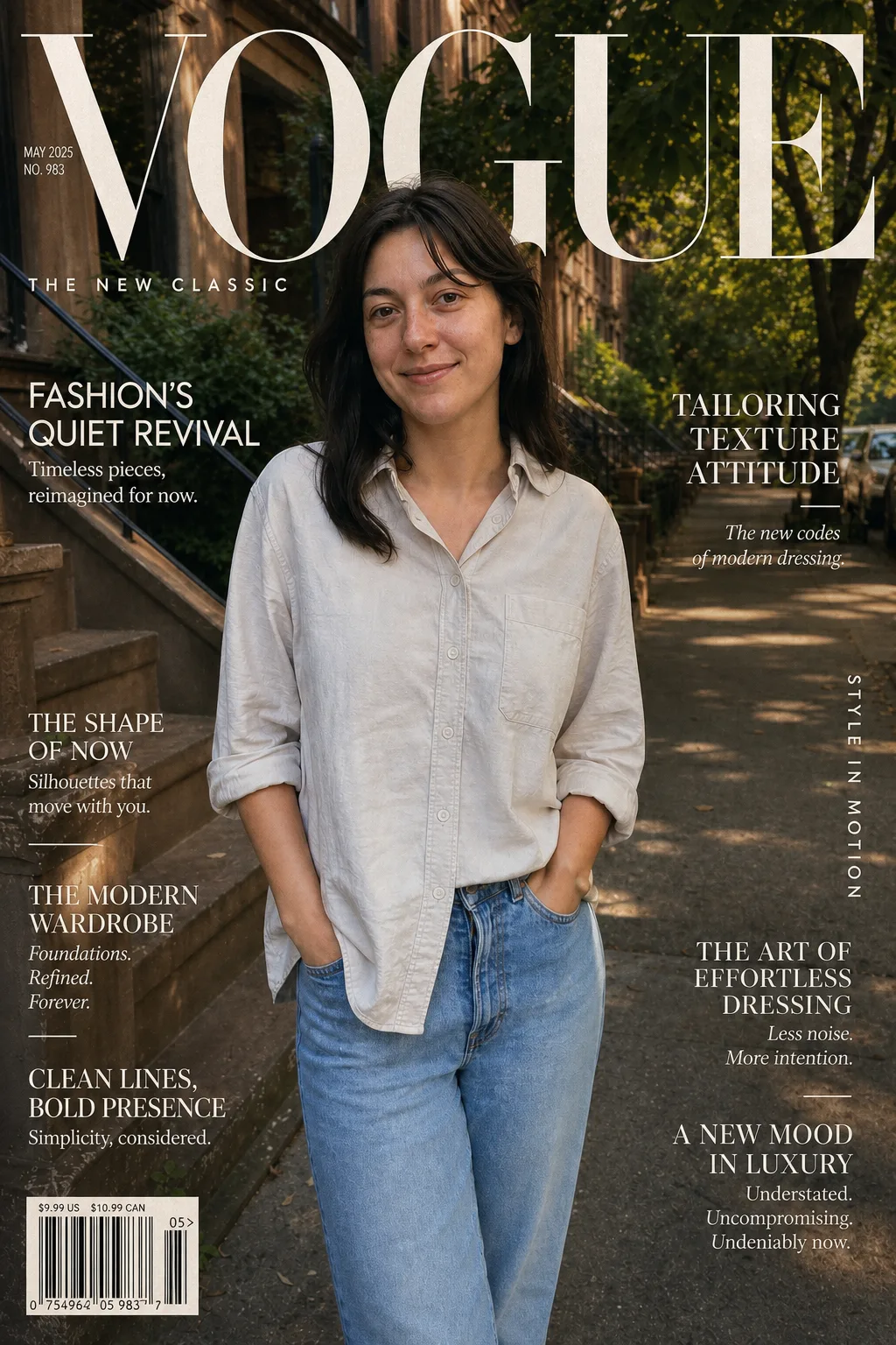 vogue editorial cover
