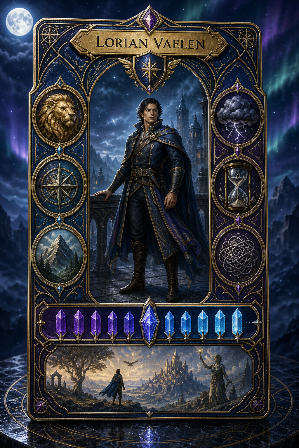 Aether Profile Duel Card