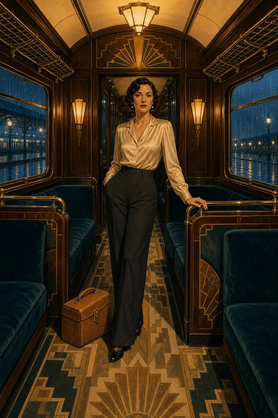 Art Deco Sleeper Carriage