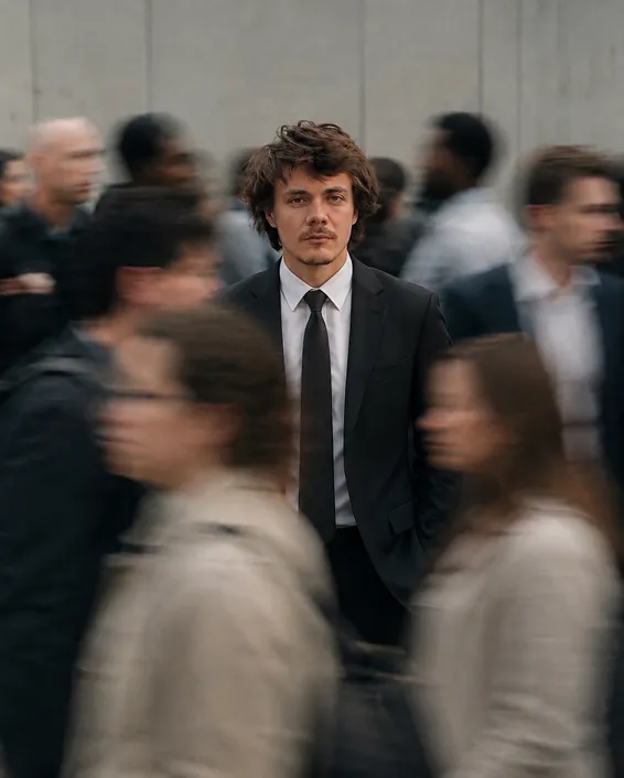 Blurred Crowd