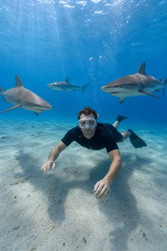 Calm Shark Bluewater Dive