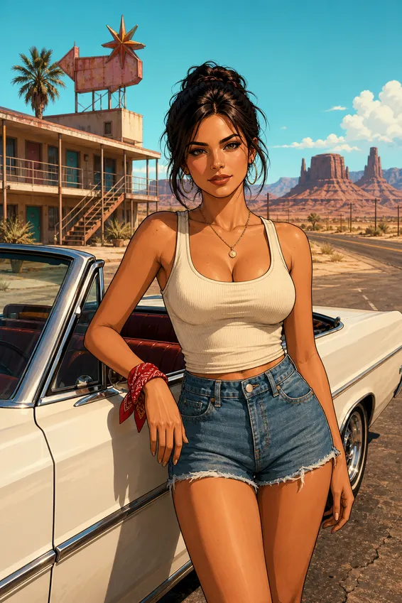 Desert Road Loader Heroine