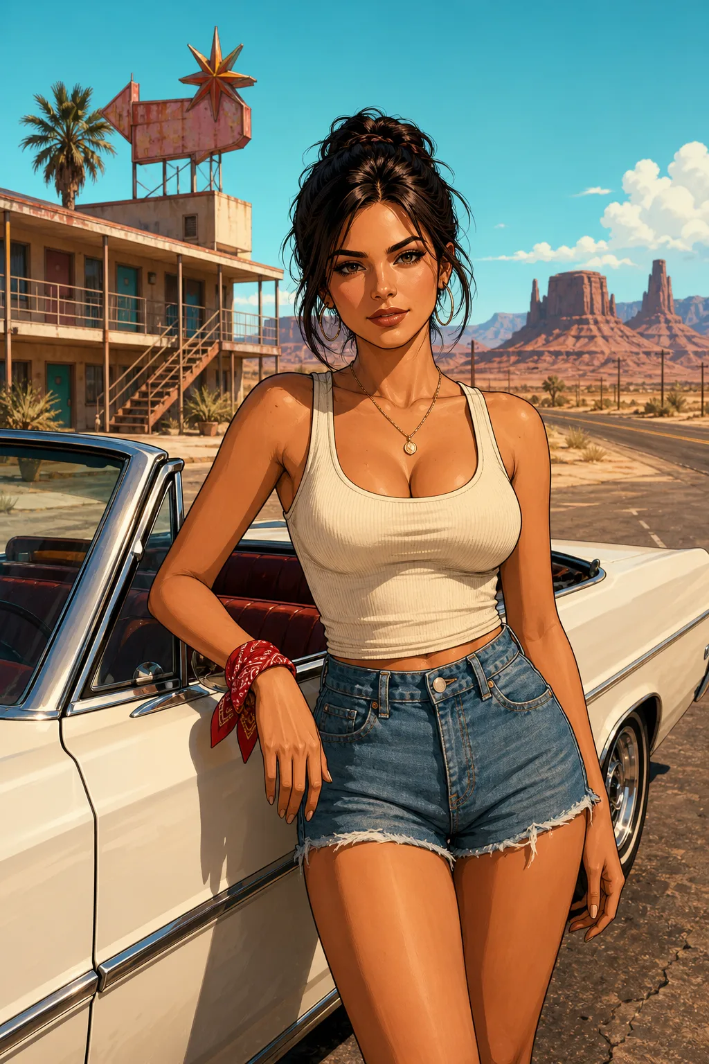Desert Road Loader Heroine