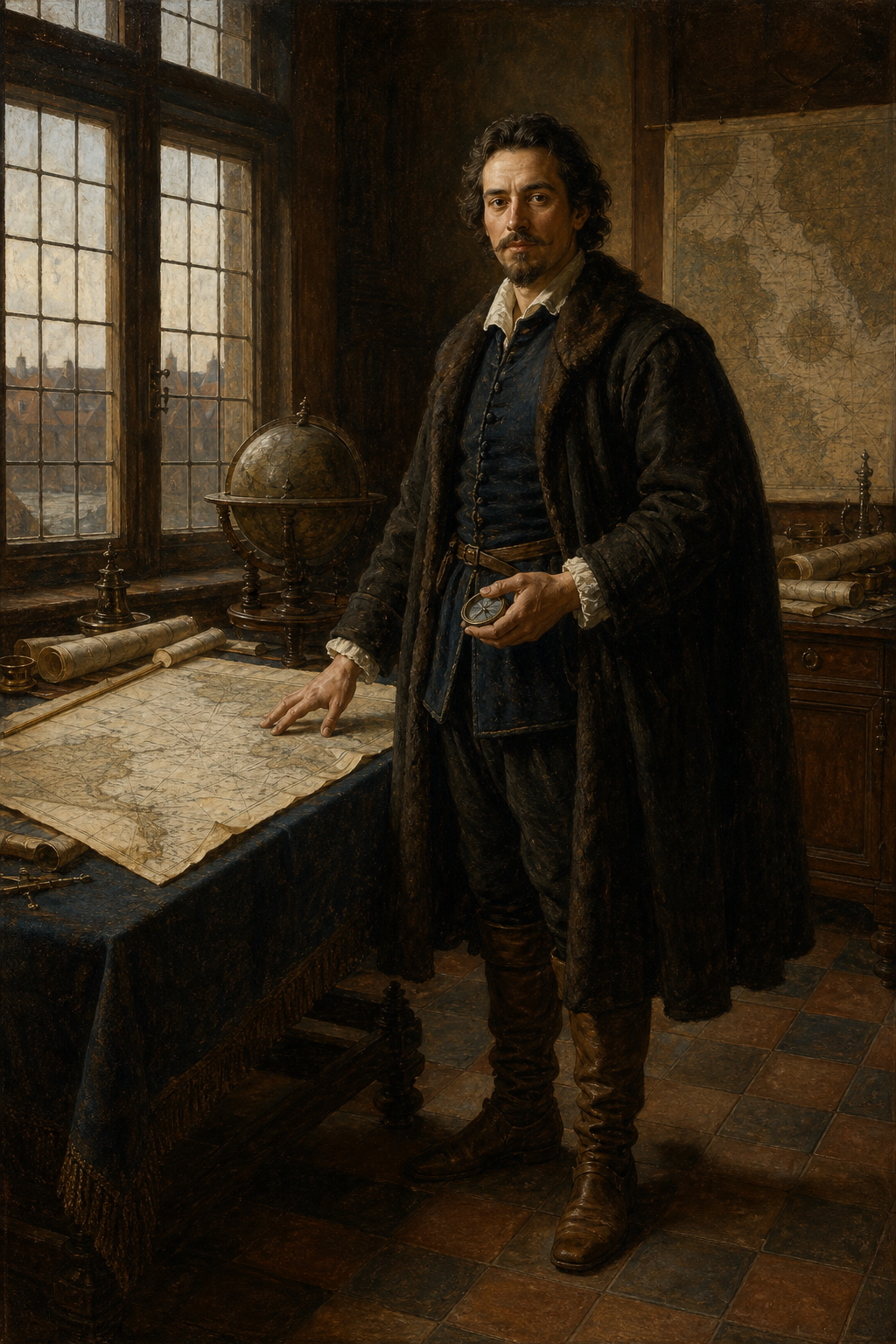 Dutch Golden Age Map Room