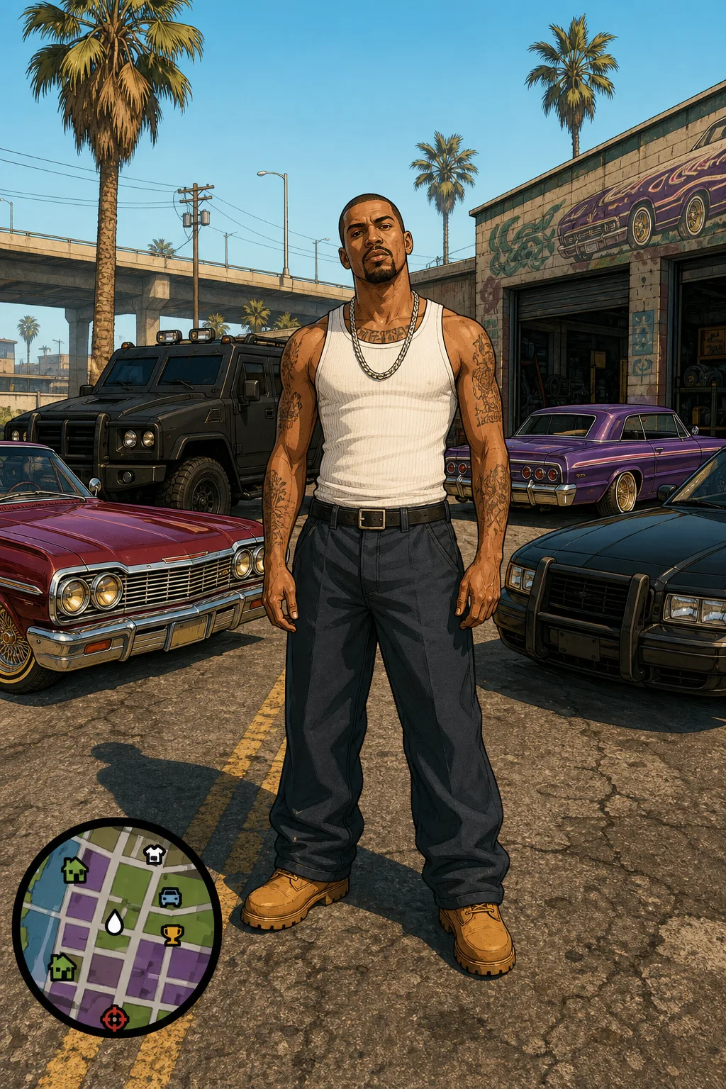 Early 2000s Street Empire Map