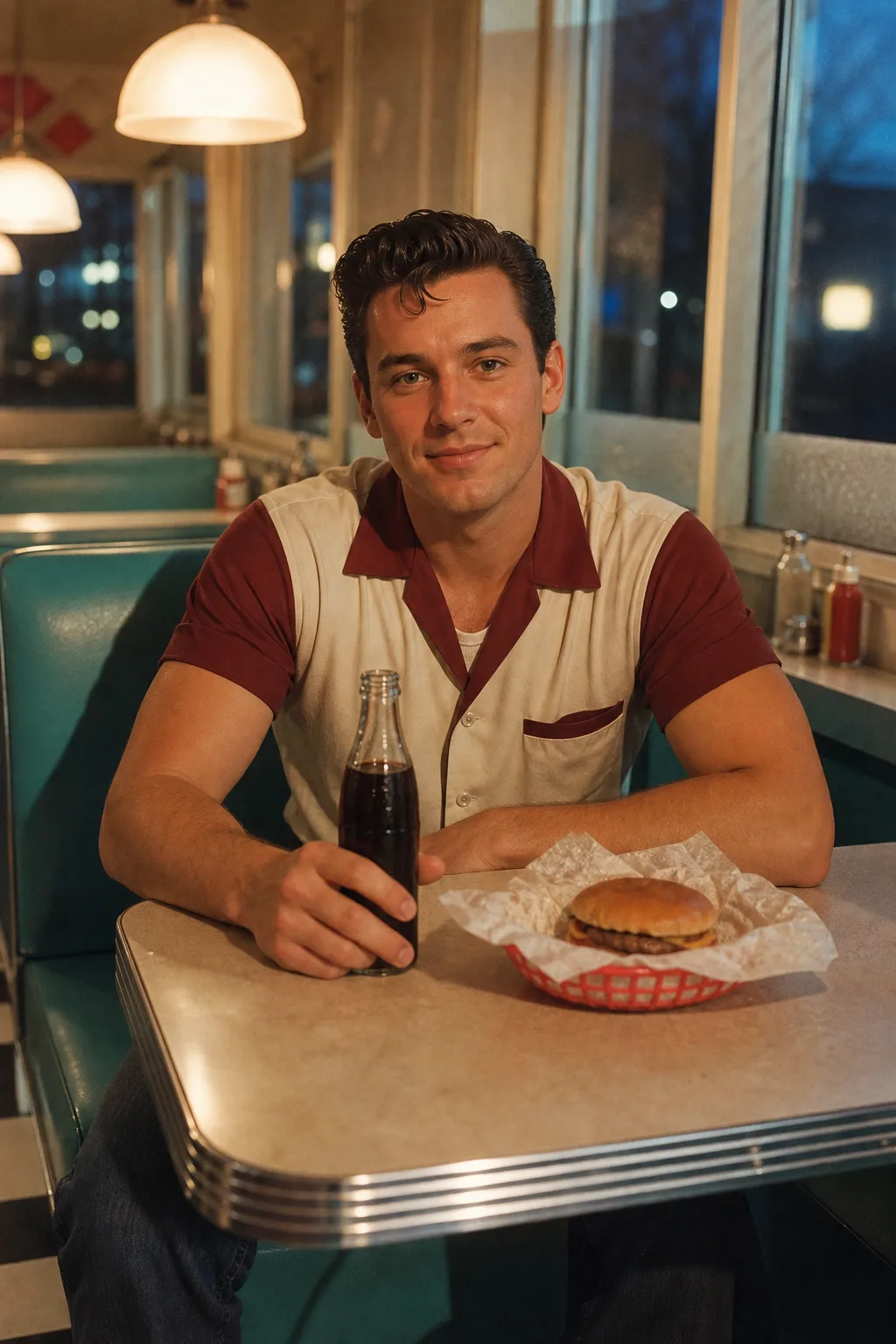 Fifties Diner Booth