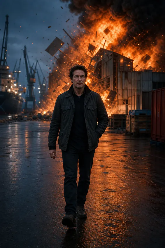 Harbor Building Explosion Walk