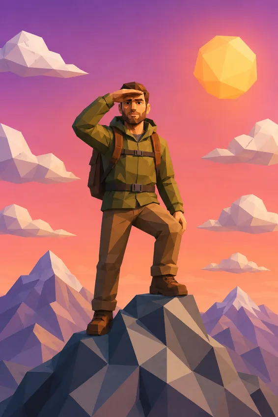 Low Poly Mountain