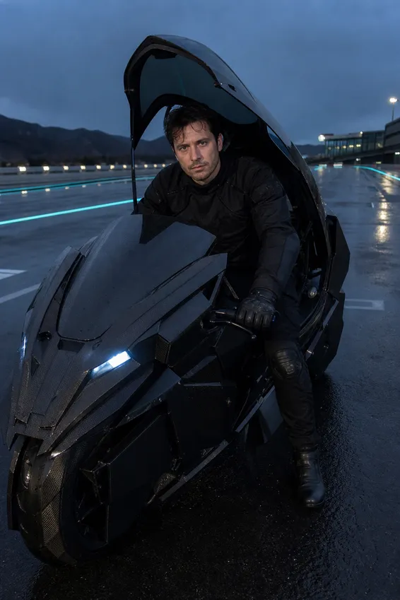 Open Visor Vigilante Hyperbike
