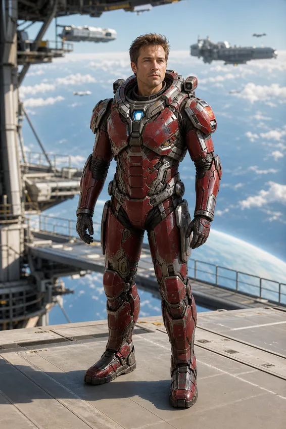 Orbital Drydock Exosuit