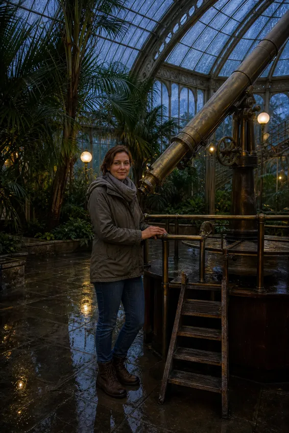 Rainy Conservatory Observatory