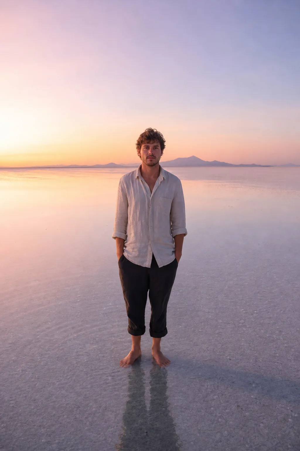 Salt Flats Mirror Walk
