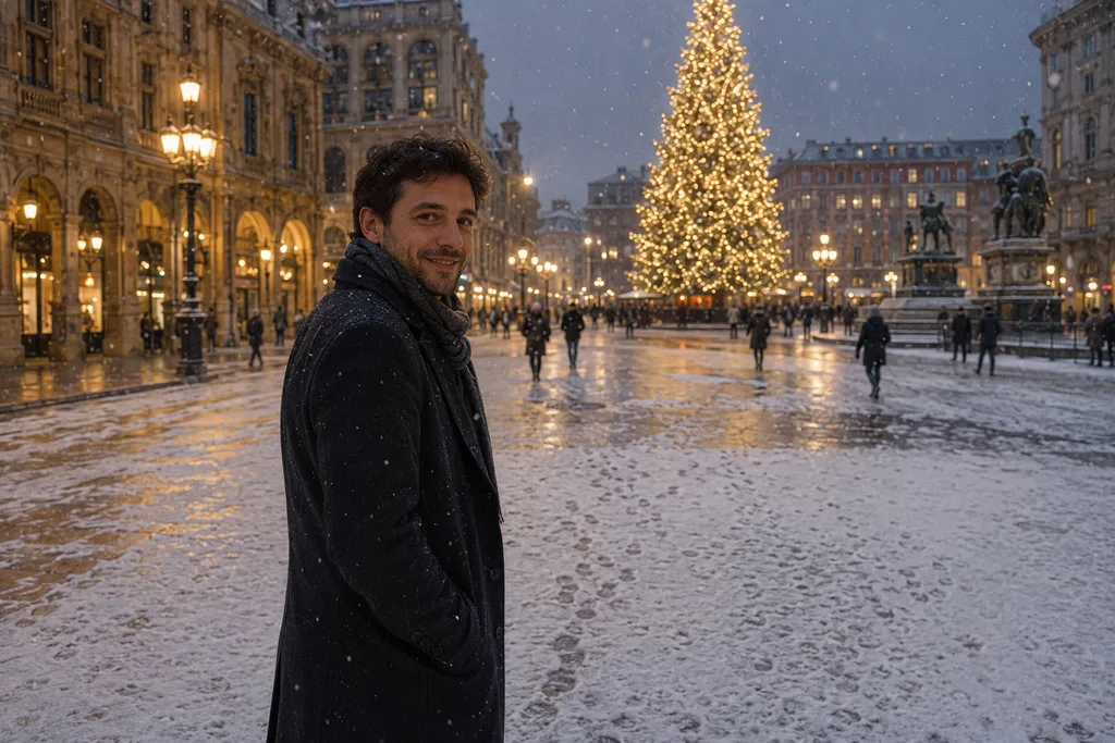 Snowy City Plaza