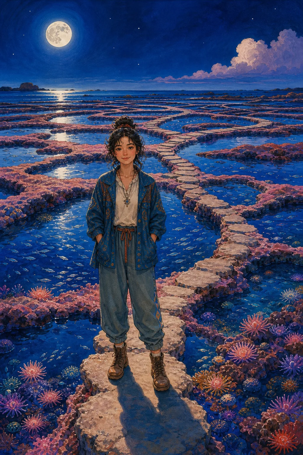 Surreal Tidepool Labyrinth