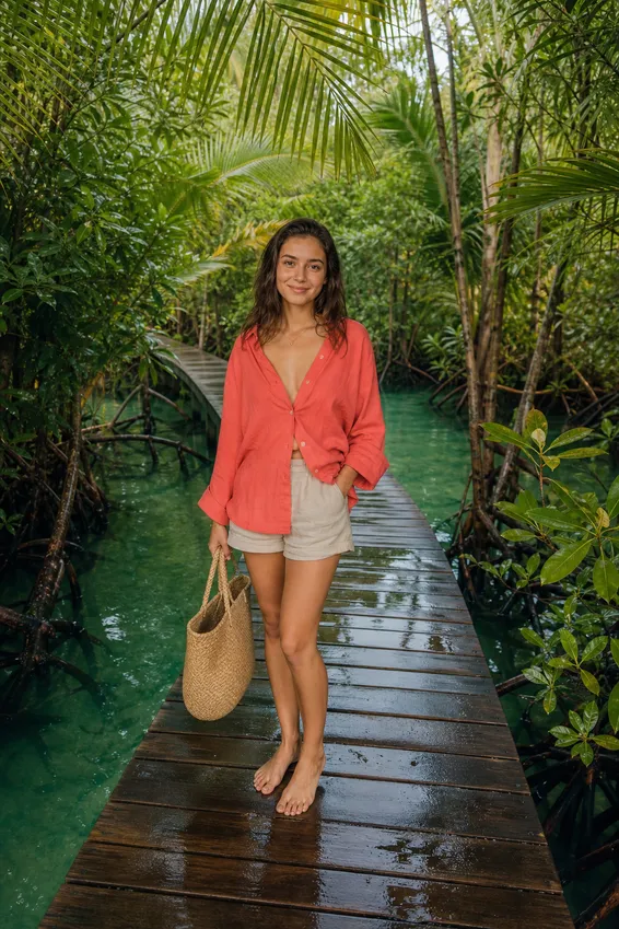 Tropical Mangrove Boardwalk