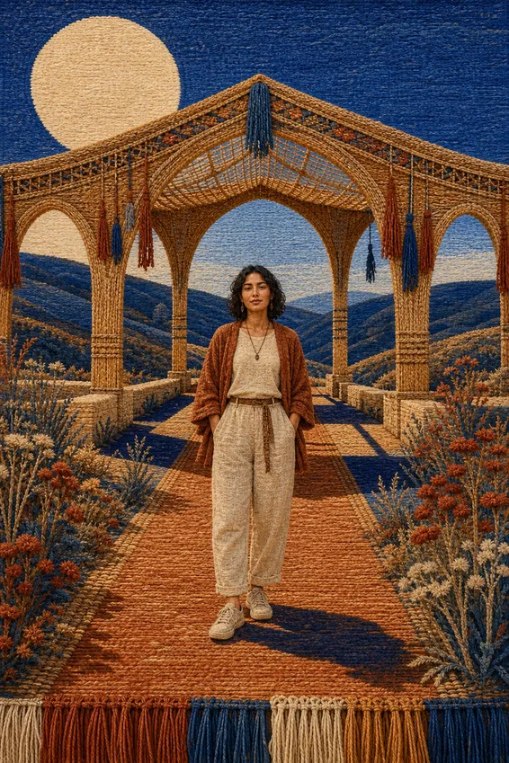 Woven Sun Pavilion